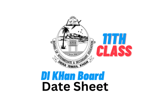 11th Class DI Khan Board Date Sheet 2023
