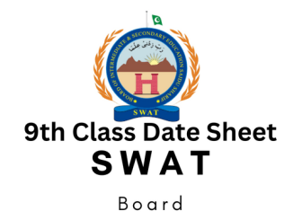 Swat Board 9th Class Date Sheet 2023