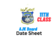 AJK BISE Mirpur Board 11th Class Date Sheet 2023