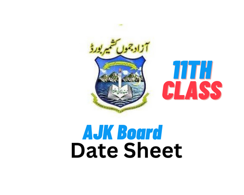 Ajk Bise Mirpur Board Th Class Date Sheet