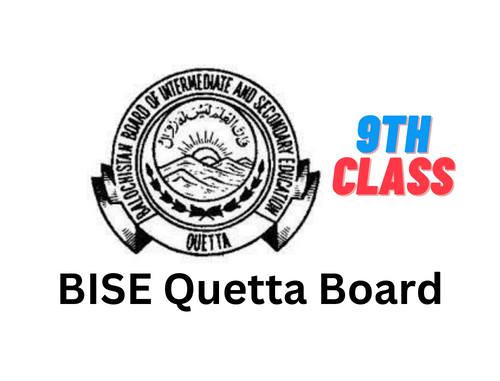 9th Class Quetta Board Date Sheet 2023