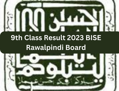 9th Class Result 2023 BISE Rawalpindi Board