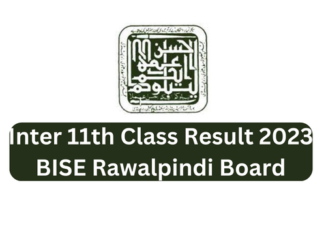 Inter 11th Class Result 2023 BISE Rawalpindi Board