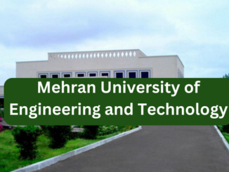 Mehran University of Engineering and Technology Jamshoro Admission Online