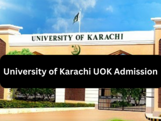University of Karachi UOK Admission Apply Online
