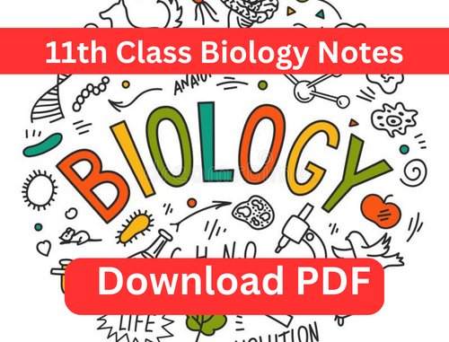 11th Class Biology Notes 2023 Download in PDF