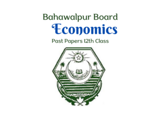 12th Class Economics Past Papers BISE Bahawalpur Board