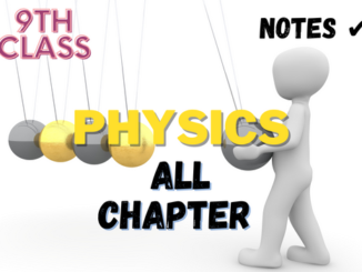 9th class Physics notes all chapter