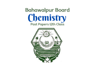 Bahawalpur Board 12th class Chemistry Past Papers