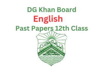 DG Khan Board 12th Class English Past Papers