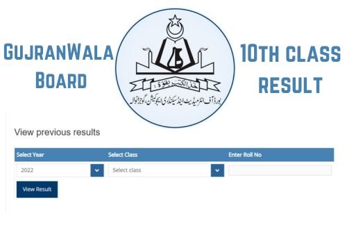 Gujranwala Board 10th class result 2023