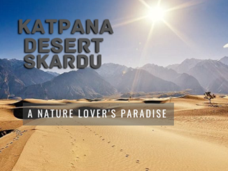 Katpana Desert Skardu: A Nature Lover's Paradise