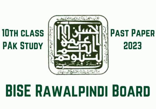 Rawalpindi Board 10th class past papers 2023 (1)