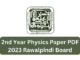 2nd Year Physics Paper 2023 Rawalpindi Board
