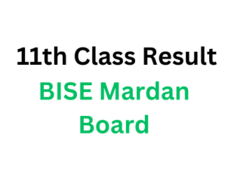 11th Class Result Mardan Board 2023