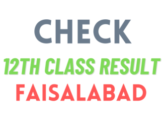 12th Class Result BISE Faisalabad board