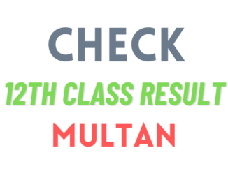 12th Class Result BISE Multan board