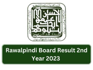 Rawalpindi Board Result 2nd Year 2023